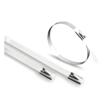 Cincho de Acero Inoxidable / 4.6 x 360 mm / Rango -80°C a +150°C / 100 piezas / 1.18 x 14.17 pulgadas