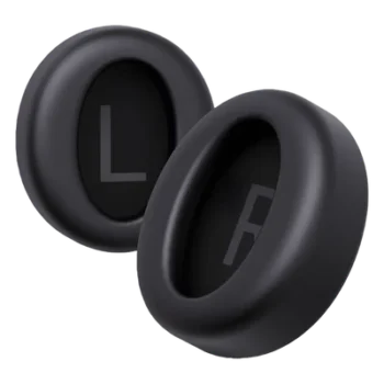 Almohadillas de Repuesto / Compatibles BH76 Plus / 1 Par / Negro / Acolchado Suave / Sellado Acústico Optimizado