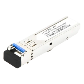 Transceptor SFP+ / 1.25 Gbps / Bidireccional / Monomodo / 20 km / TX 1310 nm RX 1550 nm / LC Simplex