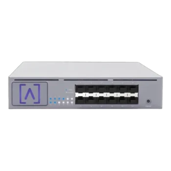 Switch de Distribución / 12 Puertos SFP+ / 10 Gbps por Puerto / 240 Gbps Switching / 120 Gbps Throughput / Gestión Cloud / Bluetooth / Rack 1U