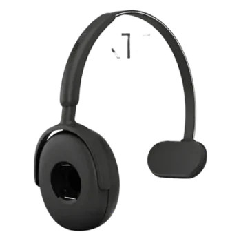 Diadema de Repuesto / Compatible Jabra Perform 75 / Color Negro Mate / Pack 10 Unidades / Material Reforzado
