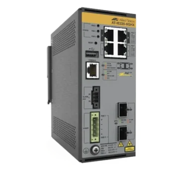 Switch Industrial L2+ / 4 Puertos PoE++ 95W / 2 SFP+ 10G / Sin Ventilador / -40°C a 75°C / UL 2043