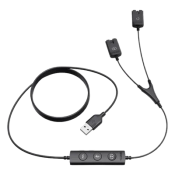 Cable Entrenador en Y / Conexión Dual de Diademas / Compatible Serie YHS / Uso Profesional Continuo