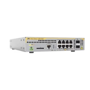 Switch PoE+ Capa 3 / 8 Puertos Gigabit PoE+ / 2 SFP / 30W por Puerto / Sin Ventilador