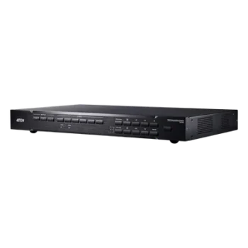Switch Matricial / 7x3 / 4K@60Hz / HDBaseT 60m / 196.85 pies / Escalador de Video / Mezclador de Audio / Streaming