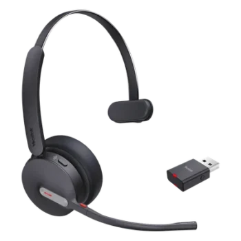 Diadema Inalámbrica / DECT + Bluetooth 5.2 / Alcance 150m (492 pies) / 32h Autonomía / Mono UC Plug-and-Play