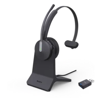 Diadema Inalámbrica / DECT + Bluetooth Híbrido / Mono / Alcance 150 m (492 pies) / 32 h Autonomía / Certificación Teams / Busylight