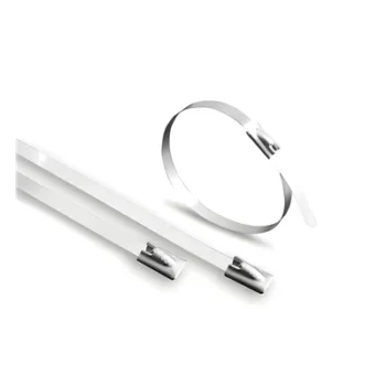 Cincho de Acero Inoxidable / 4.6 x 200 mm / -80°C a +150°C / 100 piezas / ASTM B117-07 / ISO 9227 NSS