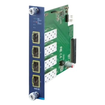 Módulo de Expansión / 4 Puertos SFP / 100/1000X / Diseño Modular / Entornos Industriales