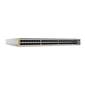 Switch Stackable Capa 3 / 48 puertos 1/10G SFP+ / 4 puertos 40/100G QSFP28 / Stacking 4 grupos