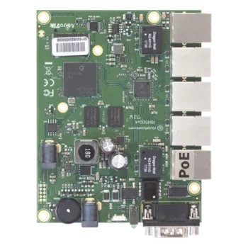 Enrutador Ethernet / 5 Puertos Gigabit / CPU ARM 4 Núcleos 716 MHz / 1 GB RAM / PoE 802.3af/at / -40°C a 70°C