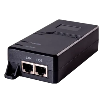 Inyector PoE / 56V / 56W / 2 Puertos 2.5 GbE / PoE+