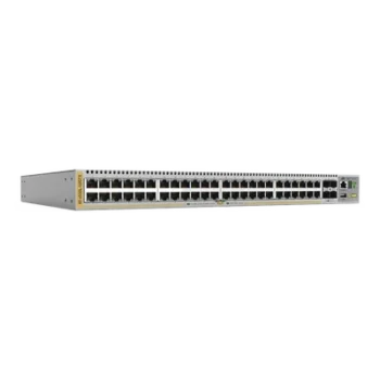 Switch L3 Stackable / 48x 10/100/1000-T / 4x SFP+ / Fuente redundante integrada / TAA compliant