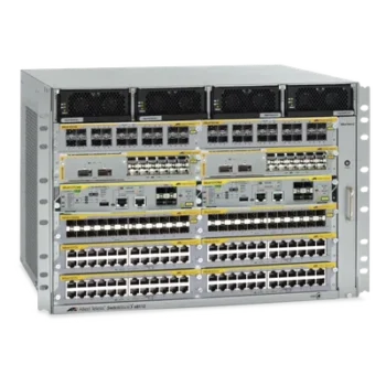 Chasis de Switch Blade / 12 Ranuras / 2 Controladores + 10 Línea / 184 Gbps / Hot-Swap / 6.56 ft (2 m) Rack