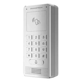 Audioportero IP / SIP / RFID y Teclado Retroiluminado / IP65 / IK06 / 3 Entradas y 2 Salidas de Alarma