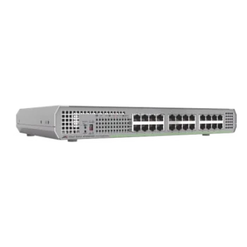 Switch no administrado / 24 puertos Gigabit / 48 Gbps / 35.7 Mpps / 1.12 x 0.69 x 0.14 pies
