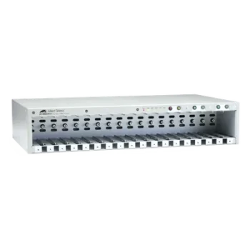 Chasis / 18 ranuras / Mini Media Converters / Rack 19" / Sin PSU / Alta densidad