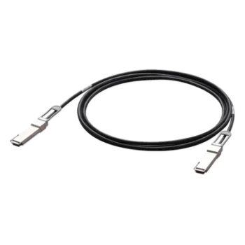 Cable DAC pasivo / QSFP28 100G / Conexión directa / Bajo perfil / Rack corto