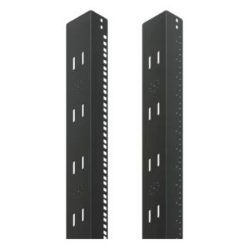 Ángulo de Rack / 19 pulgadas / Ajuste 2000 mm (6.56 ft) / Acero 2.66 mm / Negro