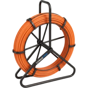Guía de Jalado Tipo Cobra / 11 mm x 200 m (656.2 ft) / Fibra de Vidrio / Rastreable