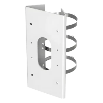 Montaje para Poste / Cámaras Domo y Bala / Acero Inoxidable / 12 Modelos Compatibles / 250 x 127 x 46 mm / 1.2 kg