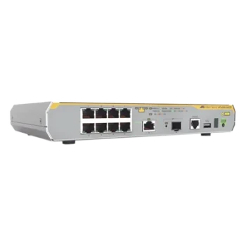 Switch L3 / 8x Gigabit RJ45 / 1x Multi-Gigabit 10G / 1x SFP+ 10G / Sin ventilador / 52 Gbps