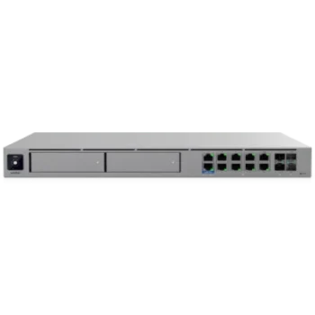 UniFi Dream Machine Beast – Cloud Gateway Empresarial con IDS/IPS 25 Gbps, 750+ Dispositivos, 7,500 Clientes, 2 Bahías NVR 3.5", WAN 25G SFP28 y 8 Puertos 10GbE