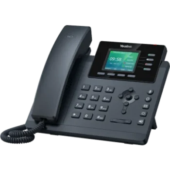Teléfono IP Empresarial Yealink SIP-T34W con Wi-Fi de Doble Banda Pantalla a Color y Audio HD