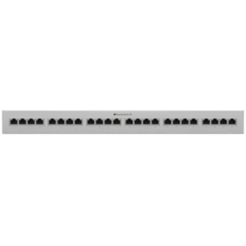 Panel de Protección Ethernet de 24 Puertos UniFi UACC-ETH-SP-Panel-24, 10 GbE con Sopoete PoE+++, 20 kA Rack 1U