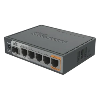 Router / Dual Core 880 MHz / 5x Gigabit / SFP 1.25 Gbps / PoE In/Out / 256 MB RAM