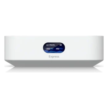 Cloud Gateway Compacto / WiFi 6 / Cobertura 140 m² (1500 ft²) / 50 Dispositivos / 2.4 Gbps / 2 Puertos GbE