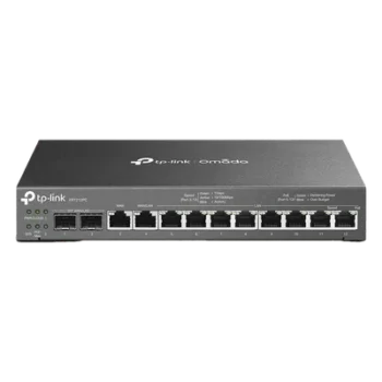 Router Multi-WAN / Controlador SDN Integrado / Switch PoE+ 110 W / 2 SFP 1G / 24,980 Sesiones Concurrentes / 942.1 Mbps