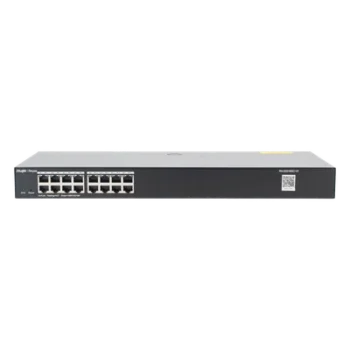 Switch Administrable / 16 Puertos Gigabit / Gestión en la Nube Gratuita / Prevención de Bucles / Montaje Rack