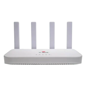 ONU con Wi-Fi 6 / 4 Puertos Gigabit / PON SC/UPC / AX1500 / Doble Banda / 4 Antenas 5 dBi / 12V 1.5A
