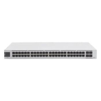 Switch Capa 3 / 48 Puertos Gigabit RJ-45 / 4 Puertos SFP+ 10G / 17.42 x 11.24 x 1.72' / Pantalla Informativa