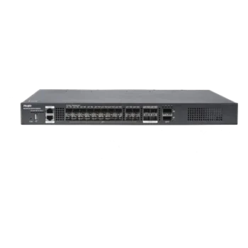 Switch de Distribución de Fibra / 23 Tbps / 20 Puertos SFP+ 10G / 4 Puertos SFP28 25G / 2 Puertos QSFP+ 40G / Modular