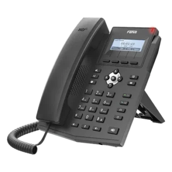 Teléfono IP Empresarial / 2 Líneas SIP / Pantalla LCD 2.28" 128x48 / Audio HD Opus / Puertos Gigabit / PoE 802.3af / Conferencia 3 Vías / EHS Jabra