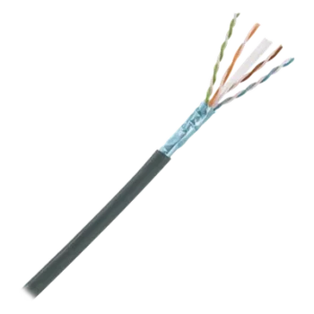 Cable Planta Externa Cat6A / Blindado F/UTP / 4 Pares 23 AWG / Gel Anti-Humedad / 305 m (1000 pies)