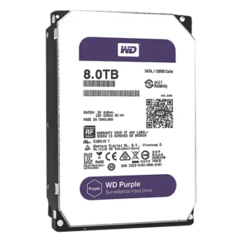 Disco duro WD de 8TB / 7200RPM / Optimizado para Videovigilancia