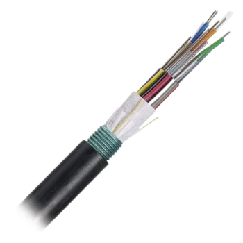 Cable de Fibra Óptica / 48 Hilos / OSP Planta Externa / Armado / Monomodo OS2 / 250µm / Bloqueo de Agua Seco