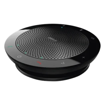 Altavoz de Conferencia Portátil / Micrófono Omnidireccional 360° / Bluetooth y USB / 15 Horas de Autonomía / DSP Anti-eco / Botón Inteligente Configurable