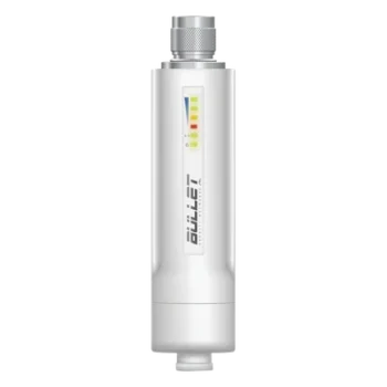 Radio airMAX / 2.4 GHz / 100 Mbps / PoE 24V / -40°C a 80°C / 152x37x31 mm