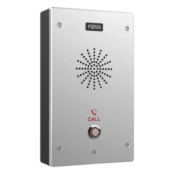 Intercomunicador IP / 2 Líneas SIP / PoE / IP65 / IK10 / Altavoz 3 W / 2 Relevadores 12V DC / Anti-Vandálico