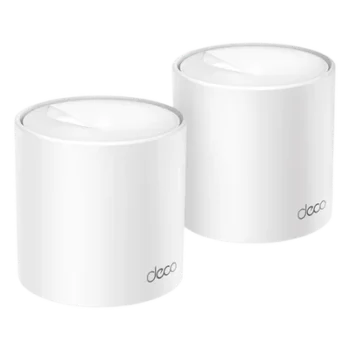 Sistema Mesh Wi-Fi 6 / AX3000 Mbps / 3 Puertos Gigabit WAN/LAN Auto-Detección / 2 Antenas Internas / Administración App Móvil / HomeShield