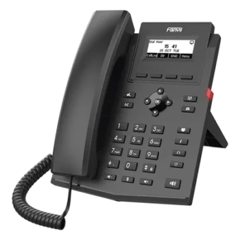 Teléfono IP / 2 Líneas SIP / Wi-Fi 802.11b/g/n Dual Band / Pantalla LCD 2.3" / Códec Opus / Conferencia 6 Vías / Puertos 10/100M