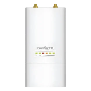 Radio Estación Base airMAX Rocket-M2, hasta 150 Mbps, 2 GHz (2402-2462 MHz)
