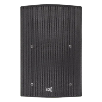 Bocina HiFi | PoE Ethernet IP | Altavoz de 2 vías | Potencia 12W | Protección IP66 | Color Negro