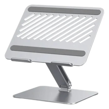 Soporte para Laptop / Aluminio de Alta Resistencia / Ajuste 180° / 10 a 17.3 Pulgadas / Carga 5 kg / Plegable y Portátil