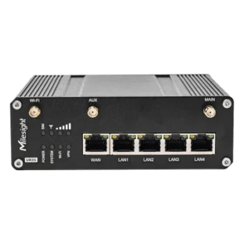 Router Celular Industrial / 4G LTE Dual SIM / WiFi / Ethernet / RS232 / RS485 / IP30 / -40°C a 70°C / 9V-48V DC
