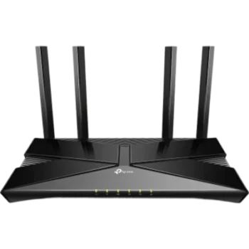 Router Wi-Fi 6 / AX3000 3.0 Gbps / Doble Banda / OFDMA / HE160 / 4 Antenas Fijas / EasyMesh / WPA3